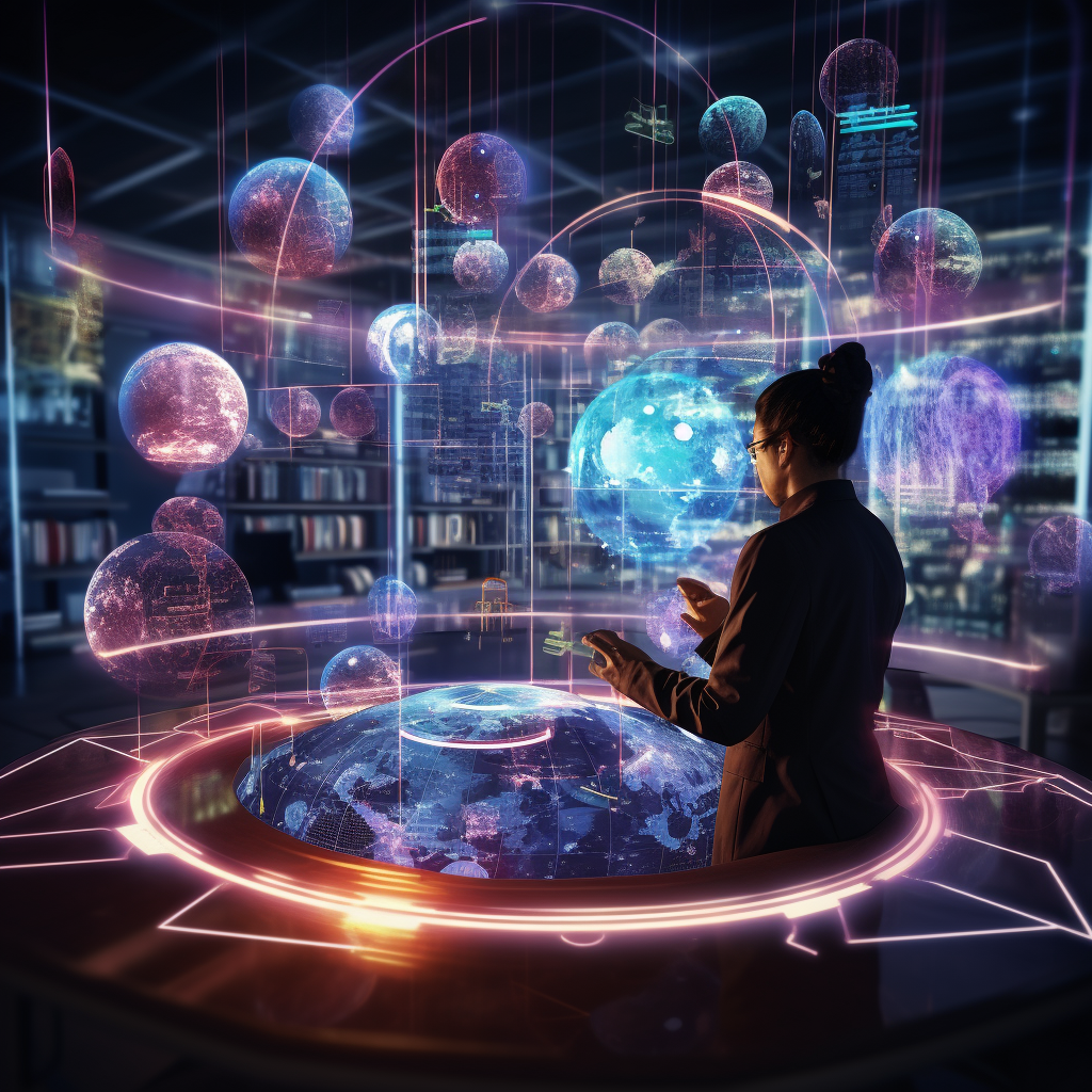 Dynamics 365 and Blacklight Software logo with a futuristic digital transformation background illustrating artificial intelligence, advanced analytics, and improved customer insights."